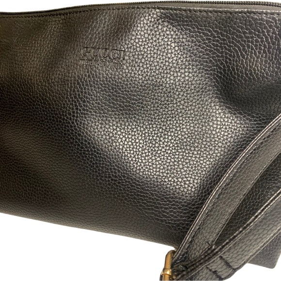 Black Leather GUCCI Crossbody Bag Shoulder Bag - Picture 6 of 16